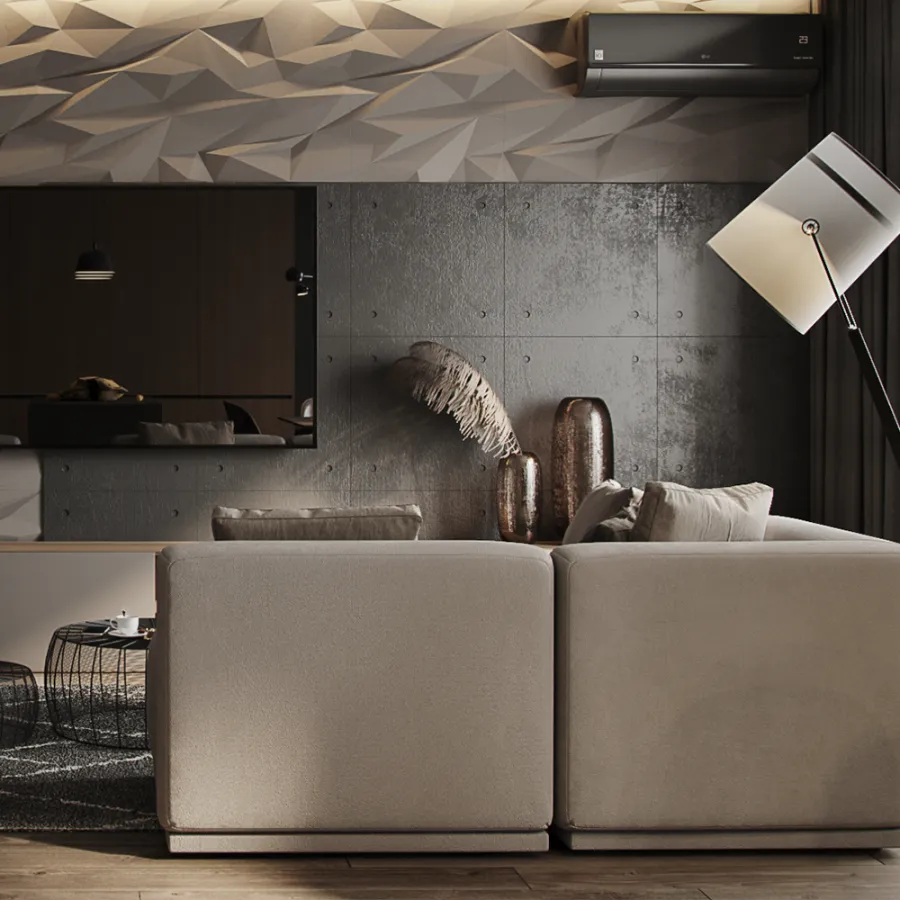 LOFT ORIGINAL-BETON (HIDDEN - крепления скрытого типа)